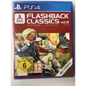 PlayStation‎ 4 Game Atari Flashback Classics Collection Vol.2 50 Games